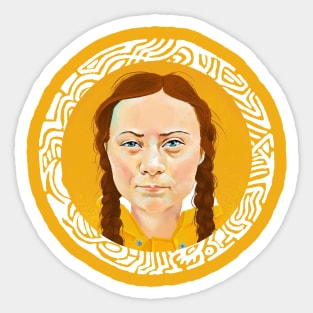 Greta Thunberg  Activist #4 Sticker